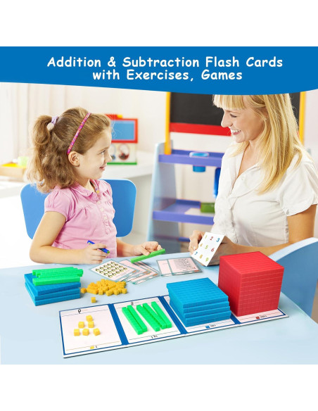 Bloques de Base Diez SB 143 pcs Manipulativos Matemáticos