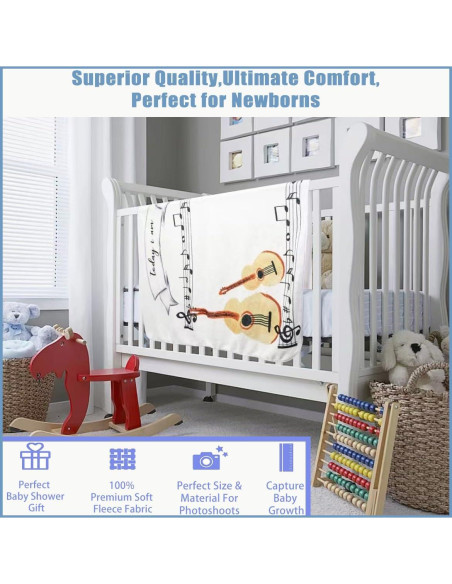 Manta de Hitos Mensuales HonsMone 152x102cm Suave Poliéster