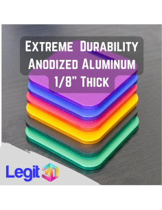 Etiquetas de Equipaje de Metal Personalizadas Legit 3D - Paquete de 3 o 6 2