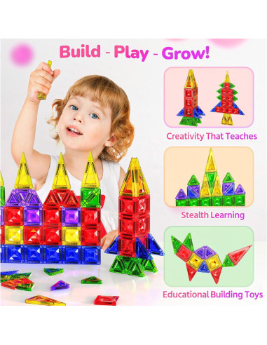 Azulejos Magnéticos Mini 40PCS OFFISYS Juguete Educativo STEM