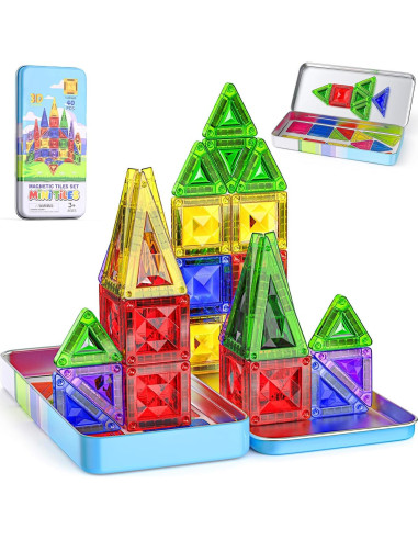 Azulejos Magnéticos Mini 40PCS OFFISYS Juguete Educativo STEM