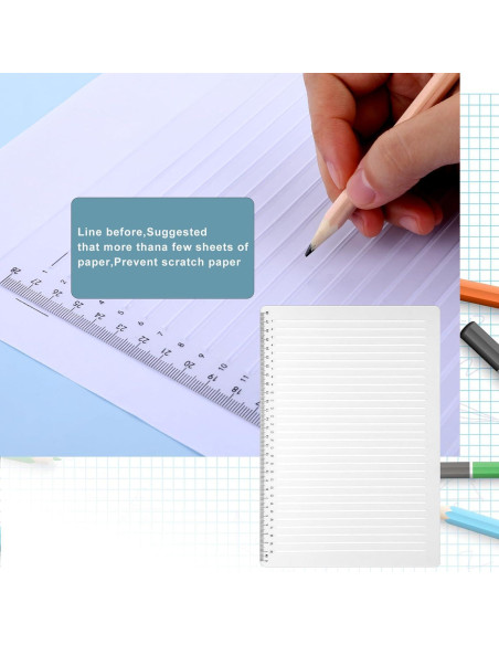 Plantilla de línea recta MOZEAT LENS 29.5x20.5cm PVC