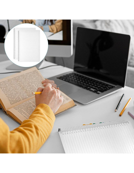 Plantilla de línea recta MOZEAT LENS 29.5x20.5cm PVC