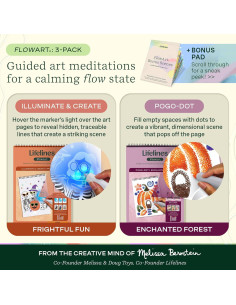 Lifelines FlowArt 2-Pack Otoño - Pads de Actividad y Marcadores 2