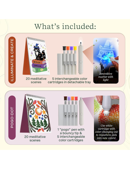 Lifelines FlowArt 2-Pack Otoño - Pads de Actividad y Marcadores