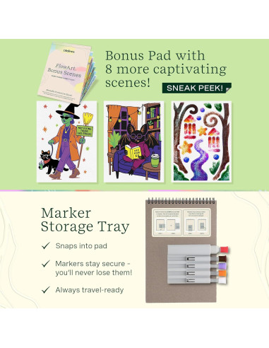 Lifelines FlowArt 2-Pack Otoño - Pads de Actividad y Marcadores