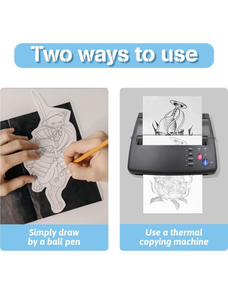 Papel de Transferencia para Tatuajes Combofix A4 - 50 Hojas