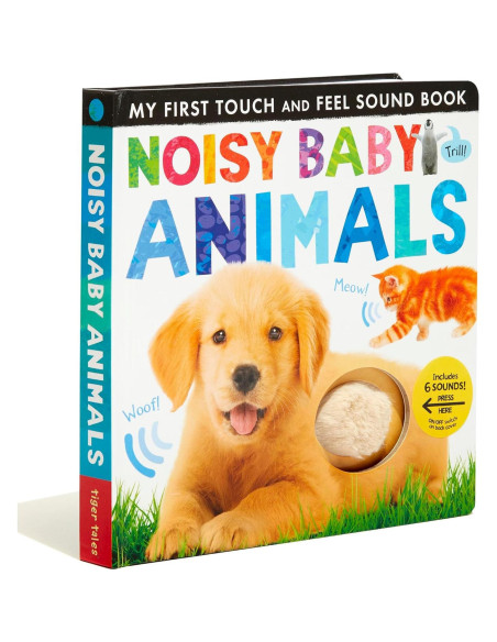 Noisy Baby Animals: Includes 6 Sounds and an On/Off Switch on the Back Cover! (My First)