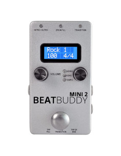 Pedal de Efecto de Guitarra BeatBuddy MINI 2 - Máquina de Ritmo