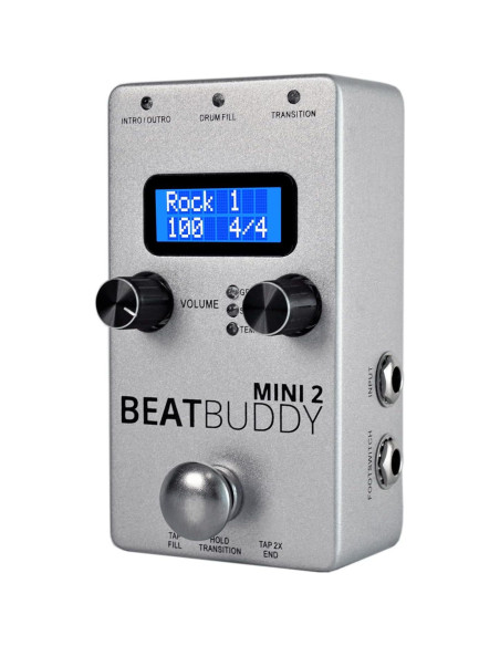 Pedal de Efecto de Guitarra BeatBuddy MINI 2 - Máquina de Ritmo