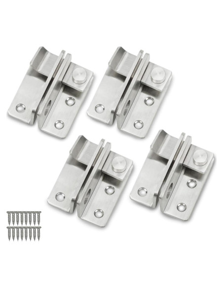 Pestillos de Puerta Bwintech Acero Inoxidable 6.1 cm 4 Pcs