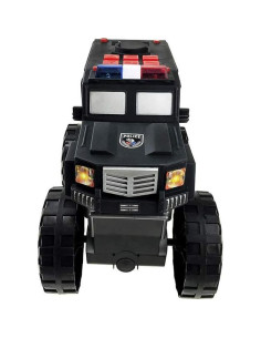 Coche de Policía Dazmers Monster Truck con Luces y Sonido 2