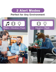 Sistema de Buzzer de Restaurante Daytech 20 Pagers 433MHz 2