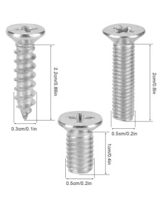 Set de Tornillos Antirrobo para Placa de Licencia BENBW 2