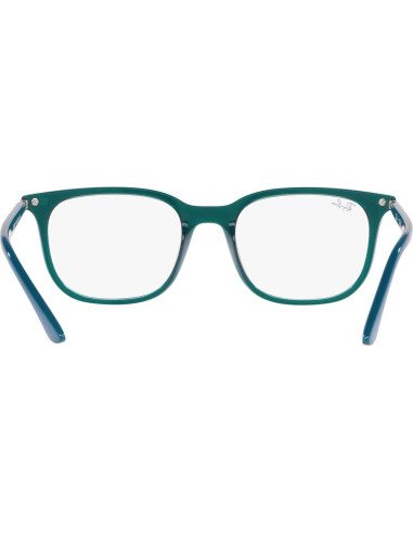Gafas Recetadas Ray-Ban RX7211F Ajuste Bajo Puente Turquesa