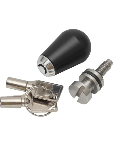 Tornillo de bloqueo de asiento antirrobo Daklvng 1/4-20 para Harley 1996-2024