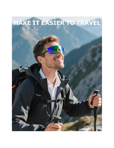 Gafas de Sol Polarizadas KALIYADI UV400 para Correr y Ciclismo