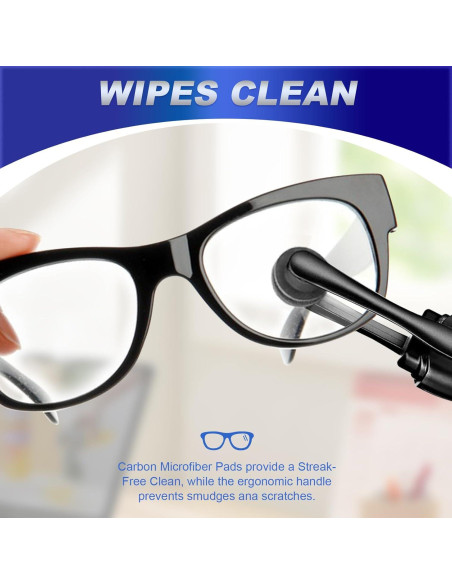 Kit Limpiador de Gafas 3PCS Genérico - Microfibra Ecológica