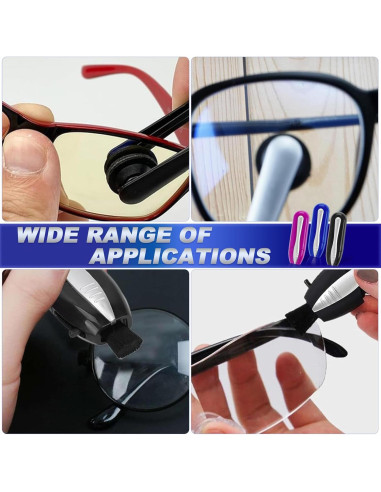 Kit Limpiador de Gafas 3PCS Genérico - Microfibra Ecológica