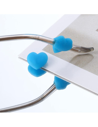 10 Pares Clips Antideslizantes para Gafas Leadigol Silicona