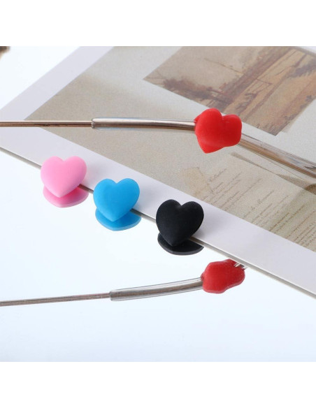 10 Pares Clips Antideslizantes para Gafas Leadigol Silicona