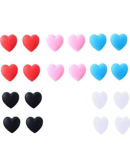 10 Pares Clips Antideslizantes para Gafas Leadigol Silicona