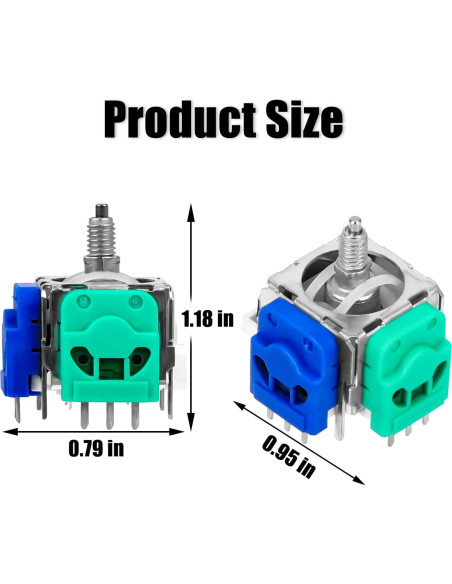 Paquete de 2 Joysticks Efecto Hall Ceozon para Xbox Elite 2