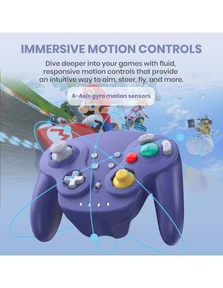 Controladores Inalámbricos Estilo GameCube SAFFUN para Switch