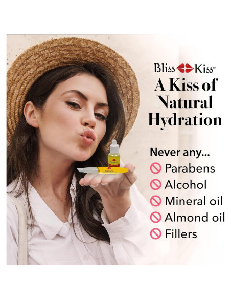 Kit de Cuidado de Uñas Bliss Kiss Simply Pure 5ml x3