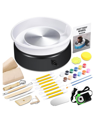 Rueda de Alfarería Innofans 6" (15.24 cm) Kit Completo