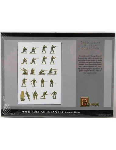 Kit de Modelo de Plástico Verano Ruso WWII 1/72 Pegasus