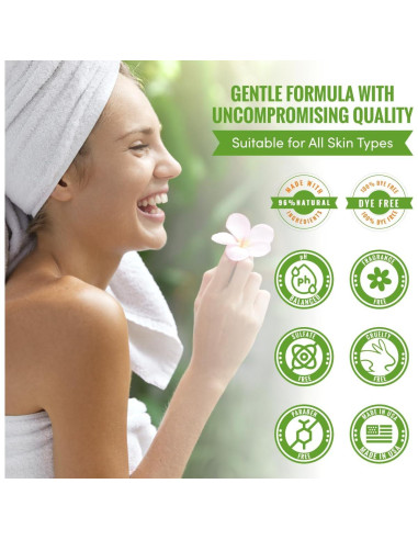 Jabón Corporal Orgánico Wild Naturals 236.6 ml Miel de Manuka