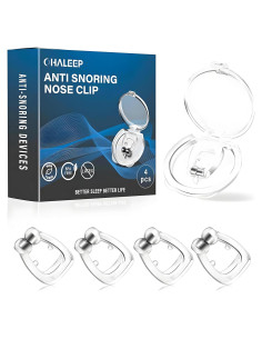 Clip Nasal Anti Ronquidos OHALEEP Silicona Ajustable M
