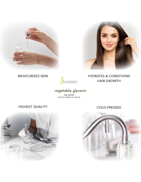 Glicerina Vegetal Soapeauty 113.4 g Natural USP Sin OGM