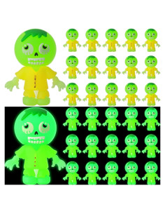 25 Mini Zombies Luminiscentes para Halloween - VioraWhite