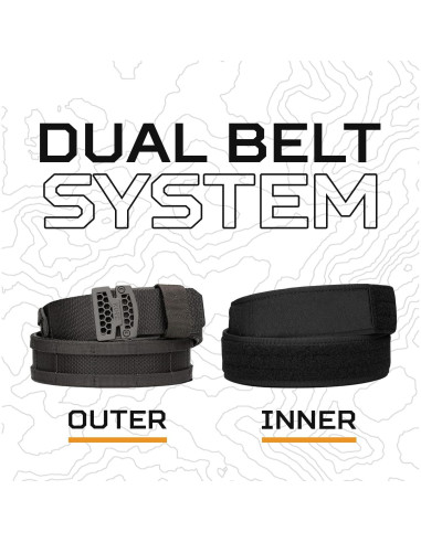 Cinturón de Batalla Molle KORE 1.75" Ajustable 24-48"