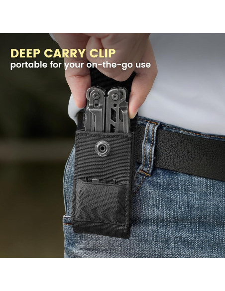 Multiherramienta 33-en-1 WOBANK Acero Inoxidable Camping