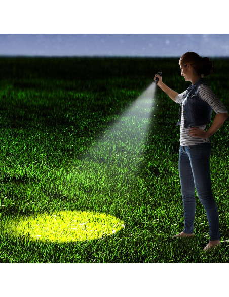 Juego de 4 Linternas de Manivela Solar Mudder LED Emergencia