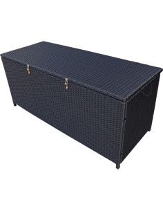 Caja de Almacenamiento Exterior Oakland Living 427.7L Negra 2