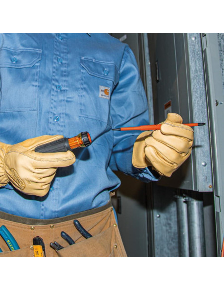 Destornillador Aislado Klein Tools 32287 2-en-1 Punta Cuadrada