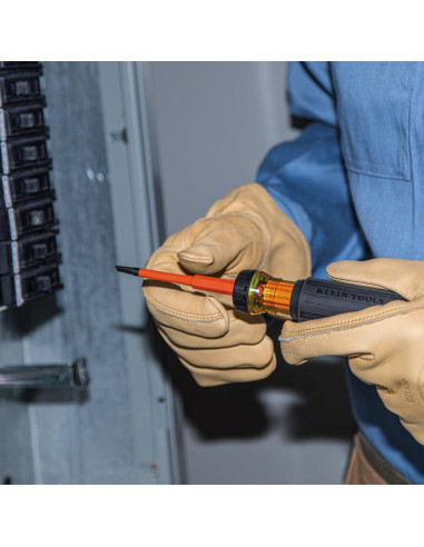 Destornillador Aislado Klein Tools 32287 2-en-1 Punta Cuadrada