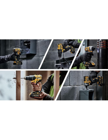 Taladro Atornillador Inalámbrico DEWALT 20V MAX Compacto 1/2"
