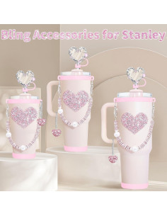 Accesorios para Taza Stanley ZYBIDEAL - Tapa, Mango y Calcomanía 2