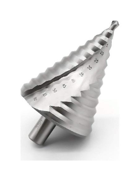 Juego de Brocas Escalonadas HSS Meichoon 6-60mm 12 Pasos