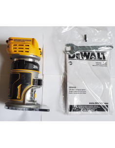 Router Compacto Dewalt DCW600BR 20V Sin Escobillas 1/4" 2