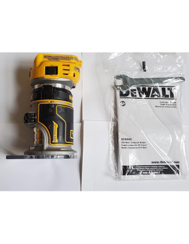 Router Compacto Dewalt DCW600BR 20V Sin Escobillas 1/4"