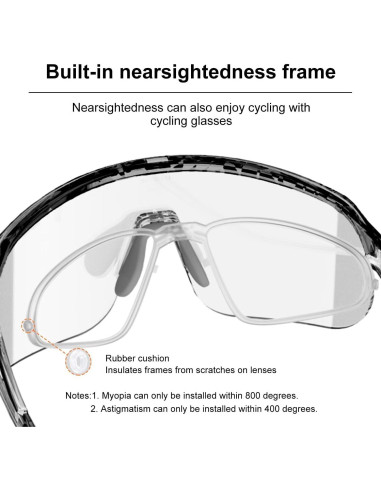 Gafas de Ciclismo INBIKE Foto-cromáticas Anti-vaho UV400