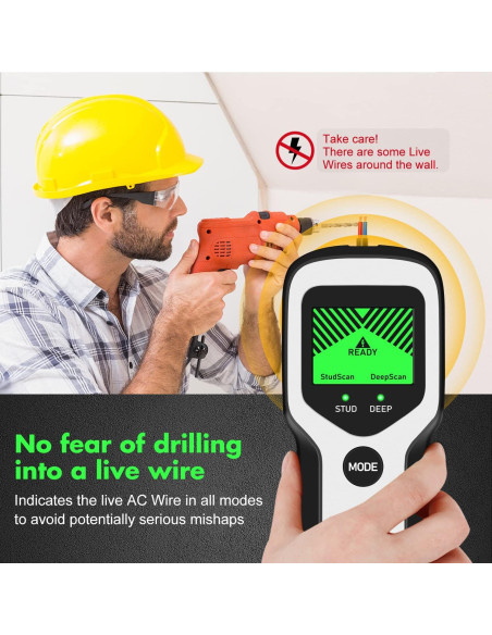 Buscador de Estudio FOLAI SY01-B - Detector 5 en 1 LCD HD