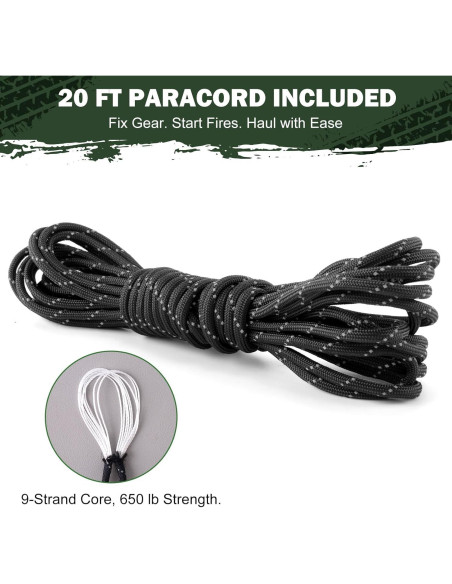 Tienda de Supervivencia Mylar 2 Personas con Silbato y Paracord