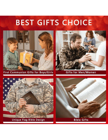 Llavero de Cruz y Biblia DuoDiner para Hombres - Regalos Religiosos